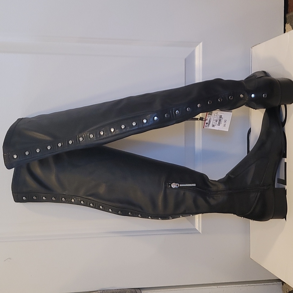 ZARA over the knee boots